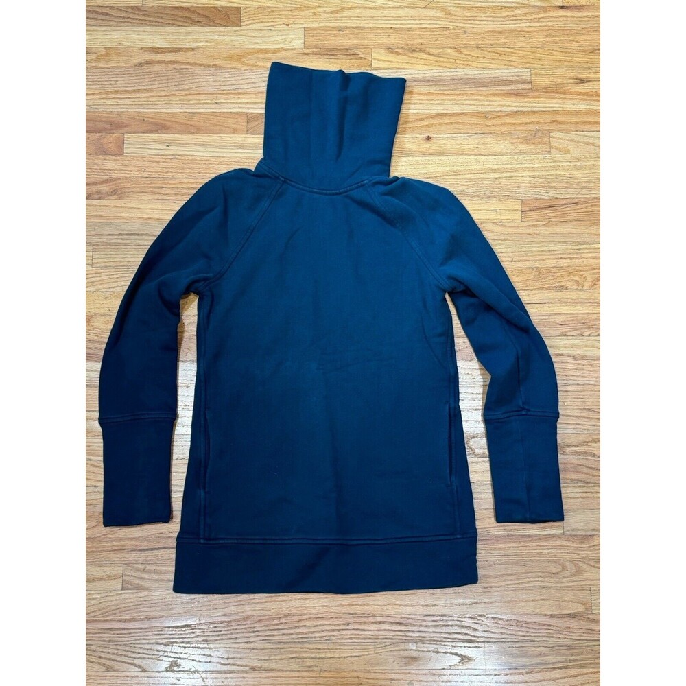 Lululemon Women’s Cowl Neck Heavy Fleece Sweatshirt Size 4 Gray